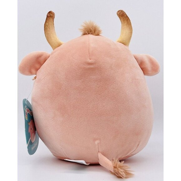 NWT Squishmallow 8" Howland the Bull Squishdate 07.13.2023 Pink - Picture 3 of 9